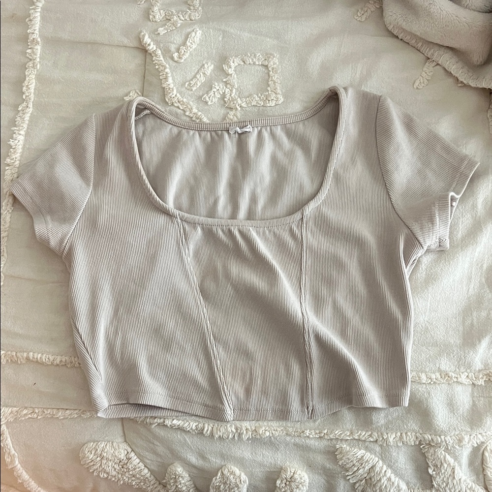 Garage crop top